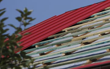 Chute Cadley corrugated roofing costs